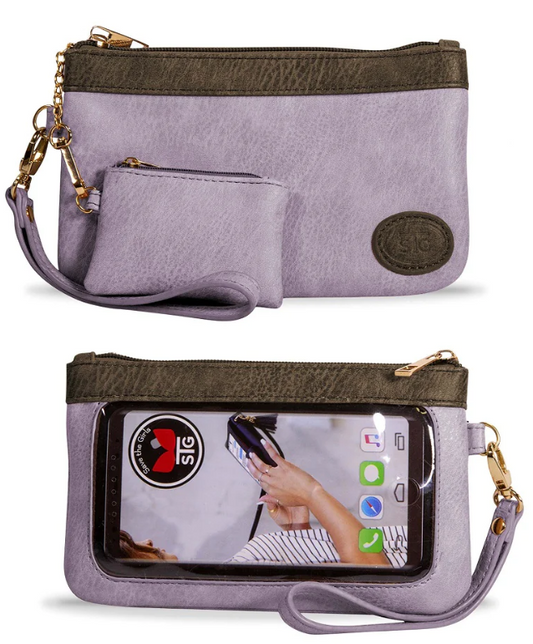 Lavender Catchy Clutch