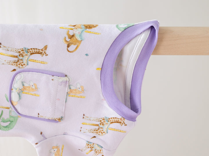 Round & Round We Go Organic Cotton Pajamas