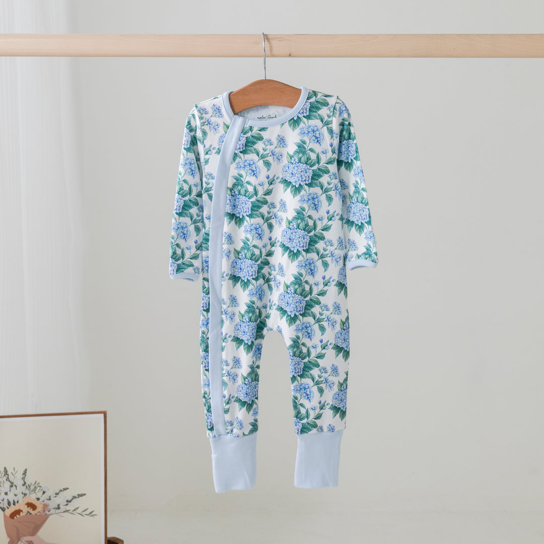 Hydrangea Heaven Organic Cotton Pajama Set