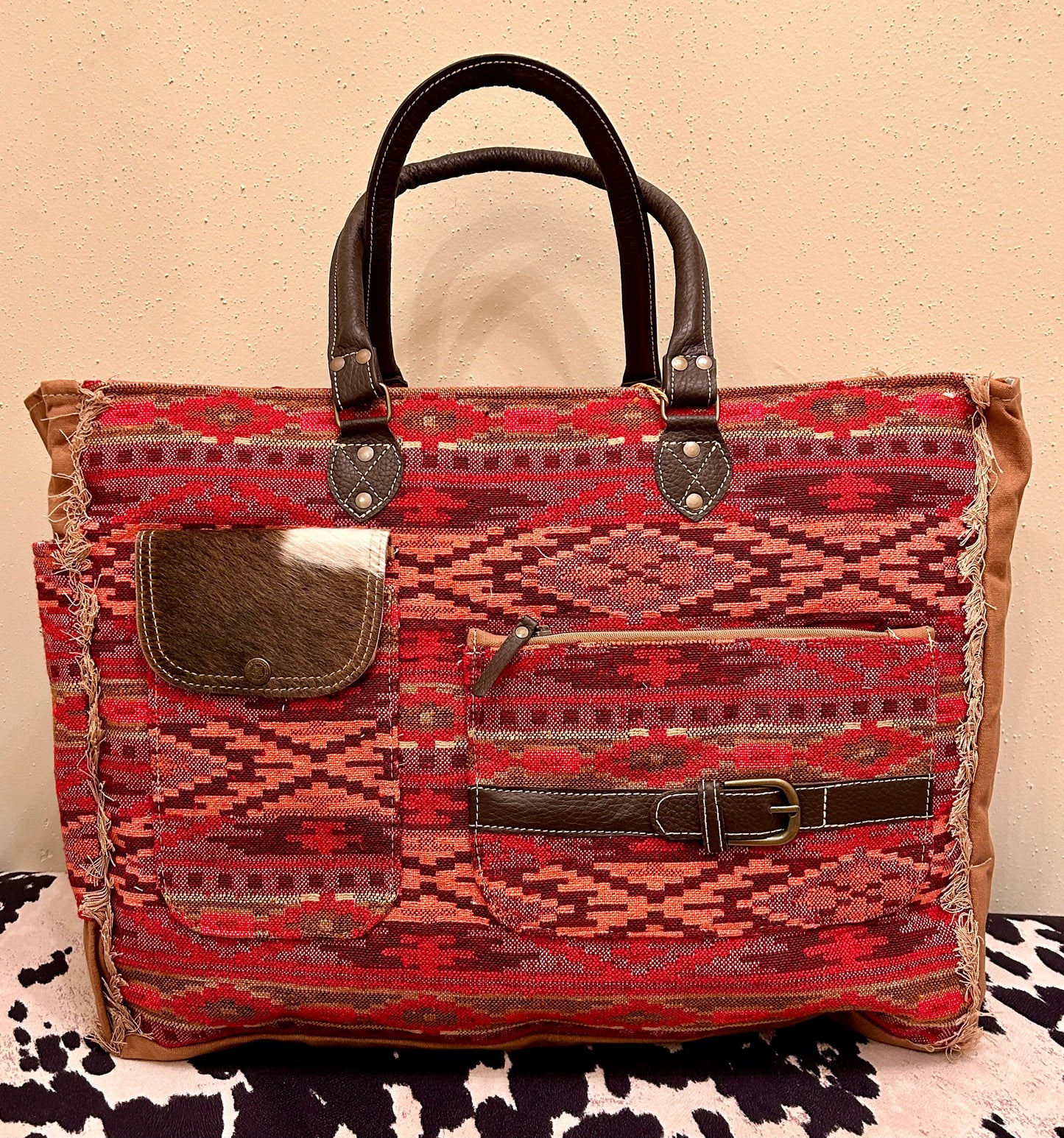 Raging Sunset Weekender Bag