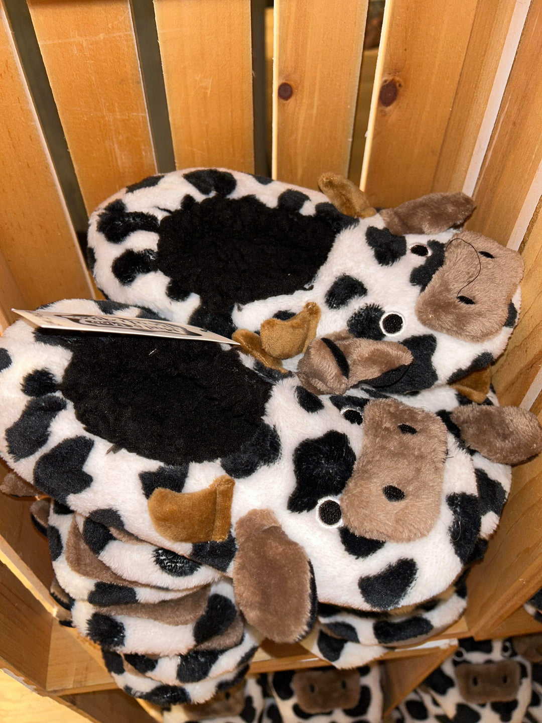 MOO COW SLIPPERS