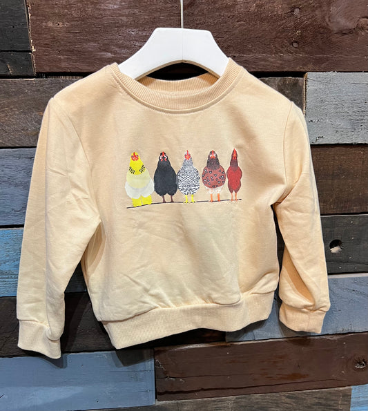 Toddler Chicken Crewneck