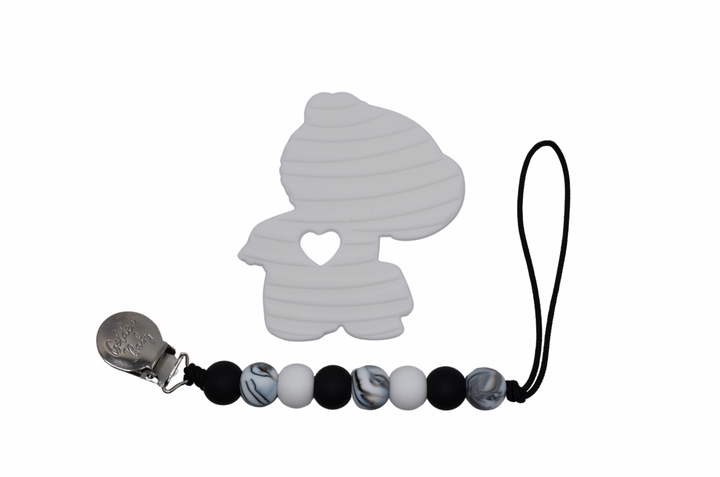 Zebra Teether Set