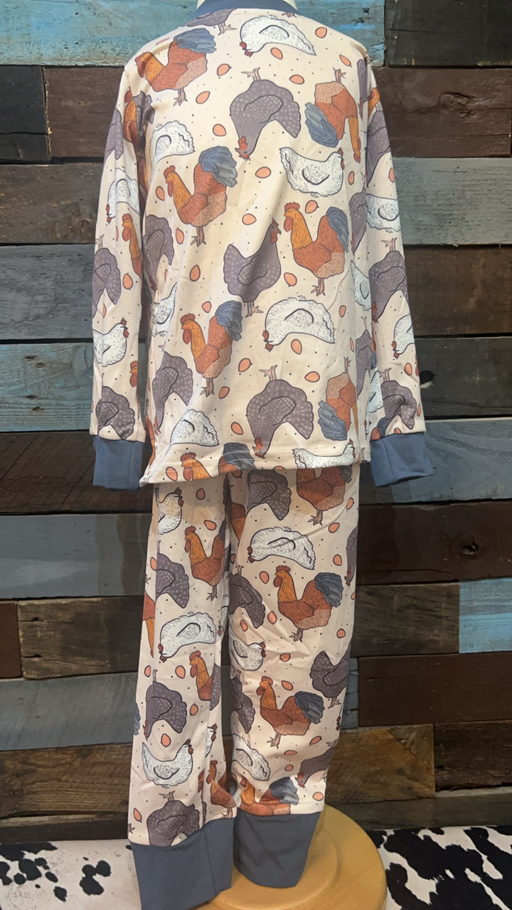 CHICKEN PAJAMA SET