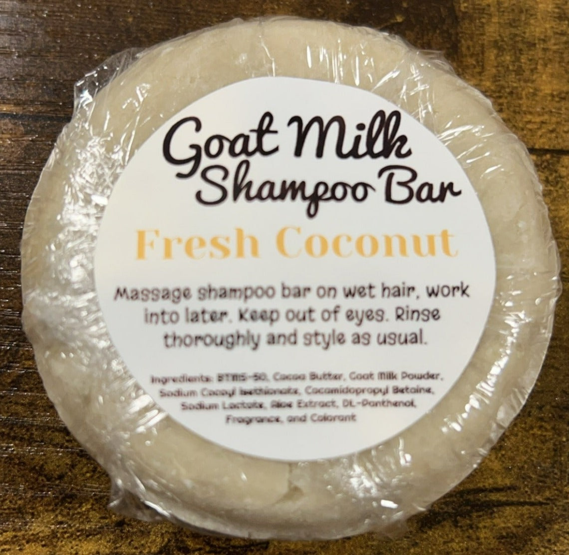 GOAT MILK SHAMPOO BAR