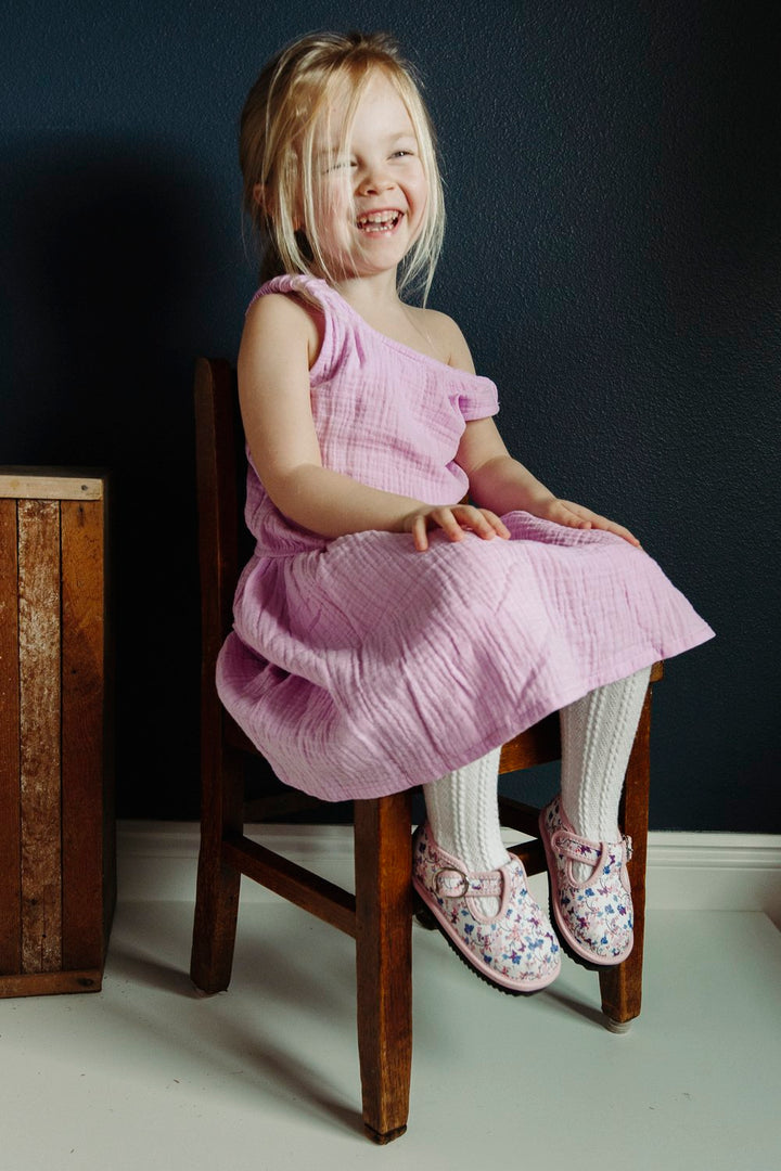 Floral Slip-On Shoes for Girls | Comfortable Everyday Shoes