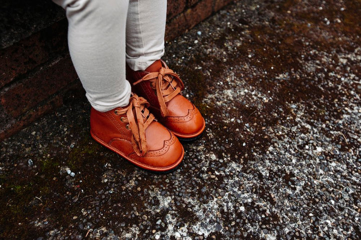 Waterproof Ankle Boots for Kids | Chestnut Color