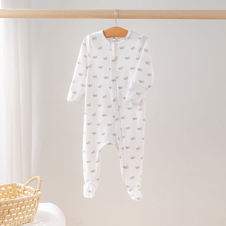 Baby Basics: Just Plane Cute Organic Cotton Baby Pajamas