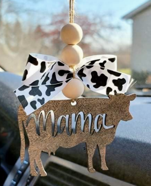 MAMA FULL COW CAR CHARM