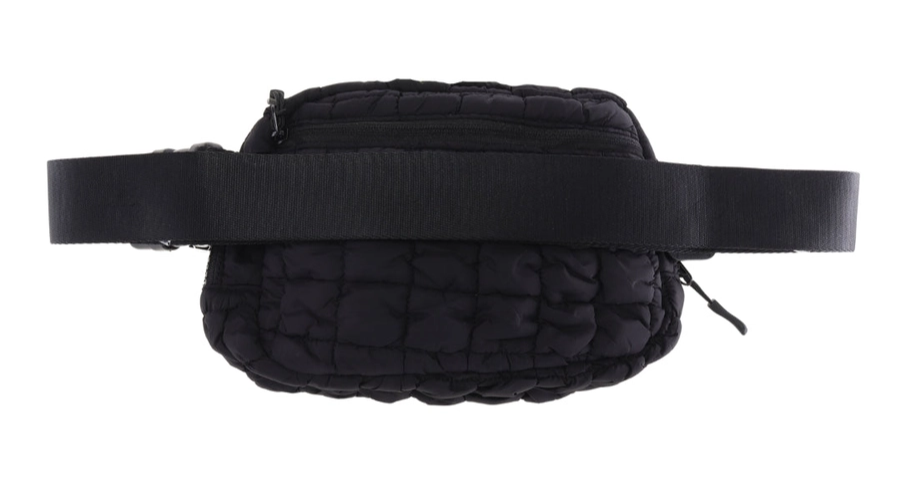 QUILTED PUFFER C.C BELT BAG