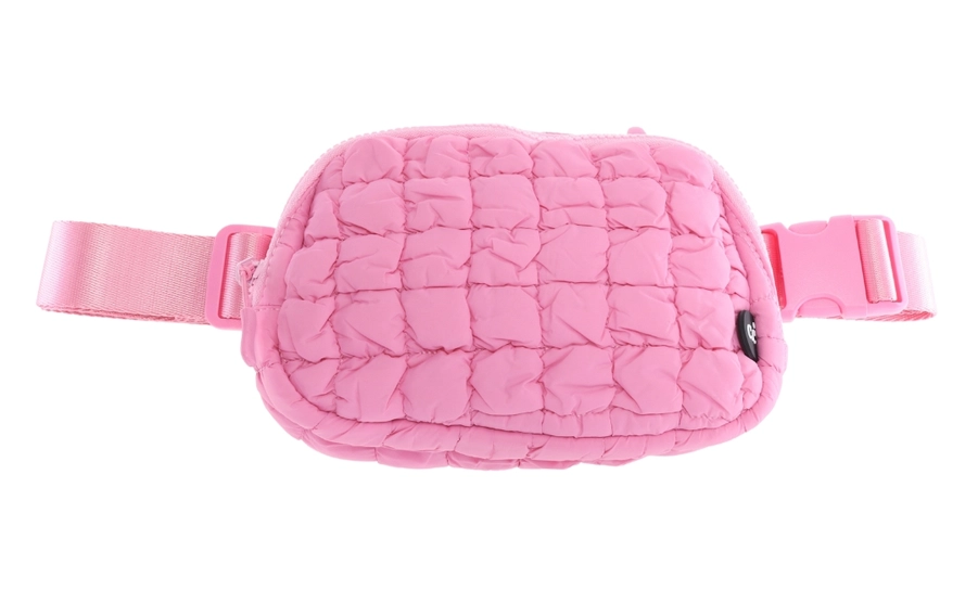 QUILTED PUFFER C.C BELT BAG