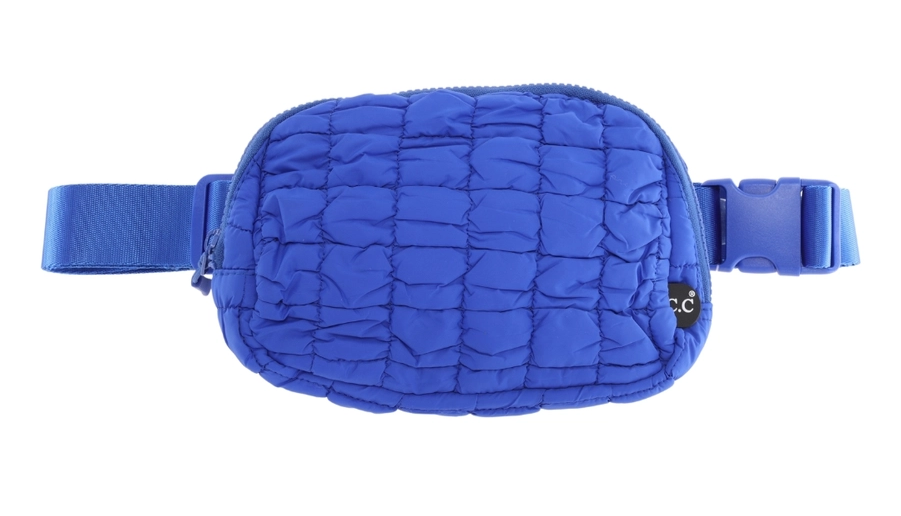 QUILTED PUFFER C.C BELT BAG