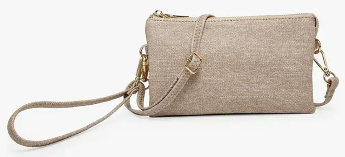 Raeann Wristlet & Crossbody (3 Compartments)