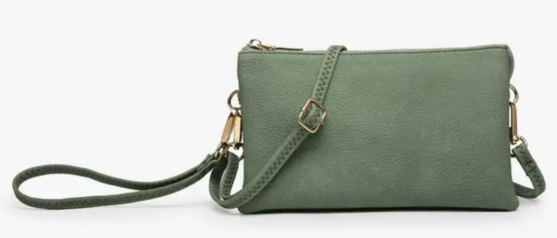 Raeann Wristlet & Crossbody (3 Compartments)