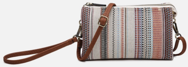 Raeann Wristlet & Crossbody (3 Compartments)