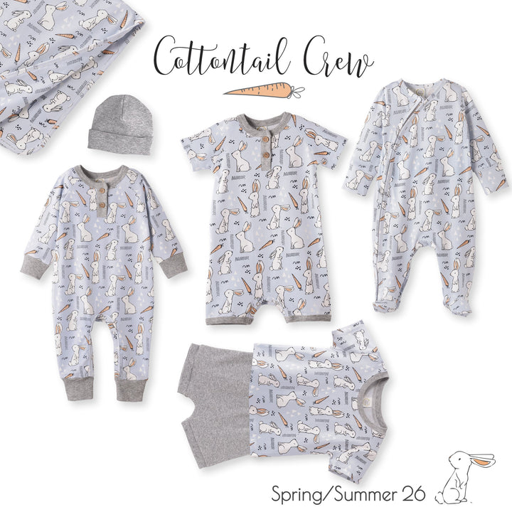 Cottontail Crew Bamboo Easter Stroller Blanket for Baby