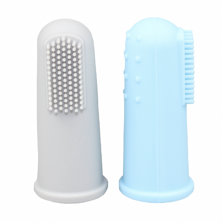 Finger Toothbrushes // Blues
