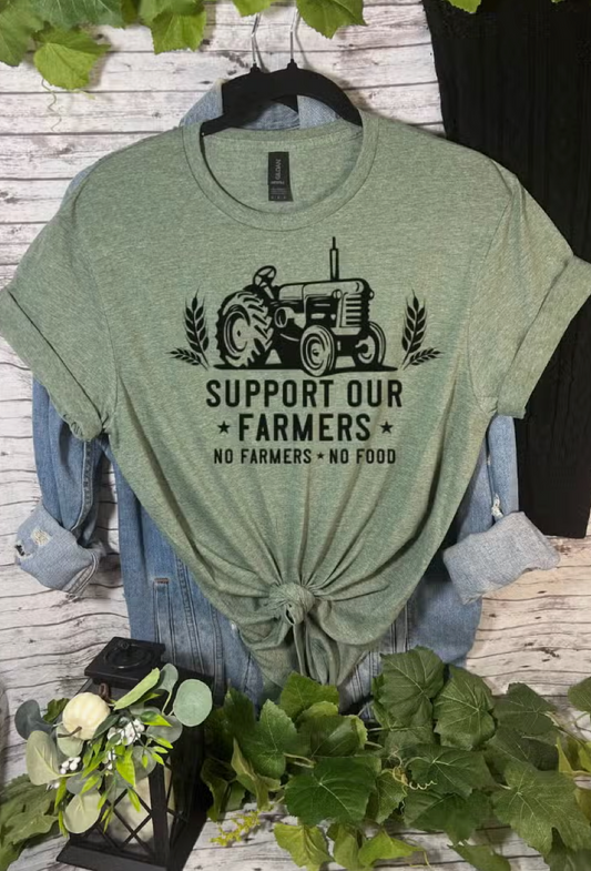 25% OFF SUPPORT OUR FARMERS GRAPHIC TEE