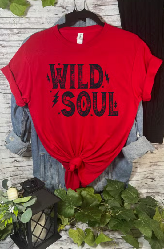 20% OFF WILD SOUL GRAPHIC TEE