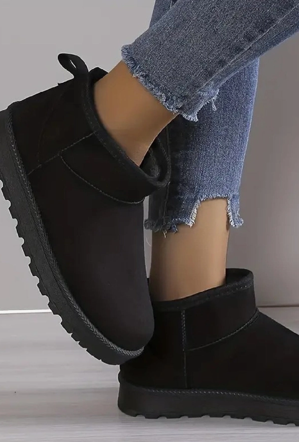 ULTRA COZY FAUX FUR ANKLE BOOTS