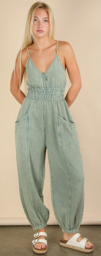 LIFE ON THE GO CASUAL JUMPSUIT