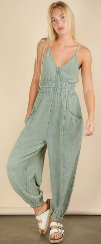 LIFE ON THE GO CASUAL JUMPSUIT