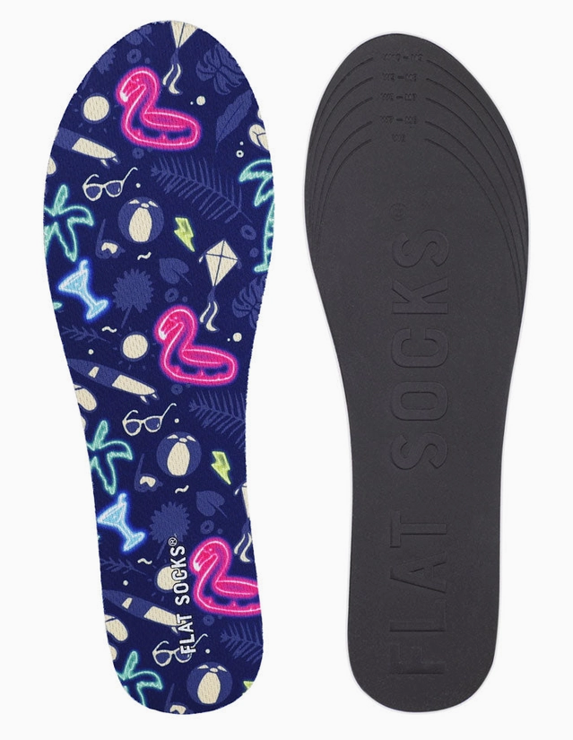 BEACH BUM FLAT SOCKS