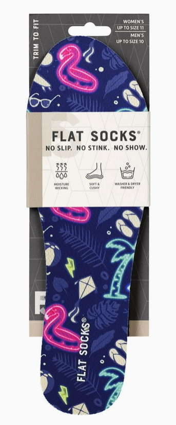 BEACH BUM FLAT SOCKS