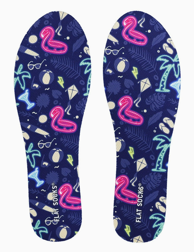 BEACH BUM FLAT SOCKS