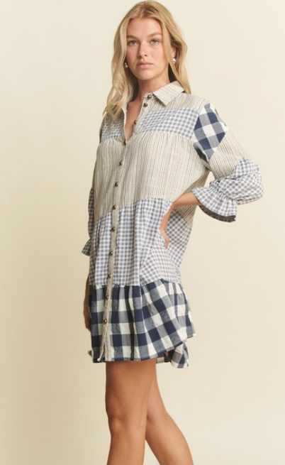 COUNTRY PATCHES DRESS