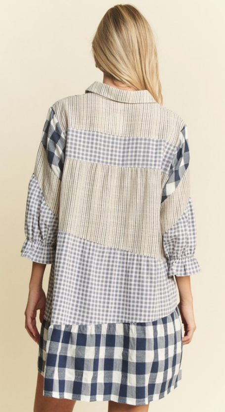 COUNTRY PATCHES DRESS