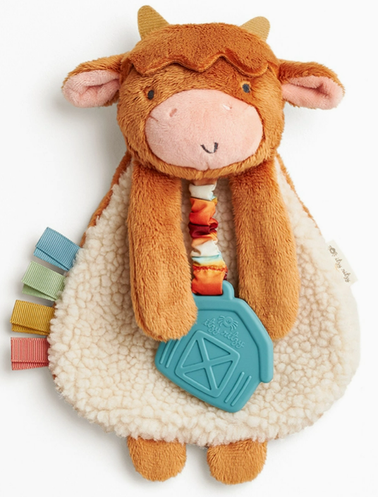 ITZY HIGHLAND LOVEY PLUSH & TEETHER