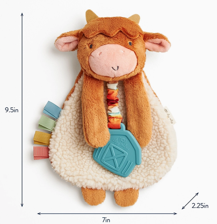 ITZY HIGHLAND LOVEY PLUSH & TEETHER