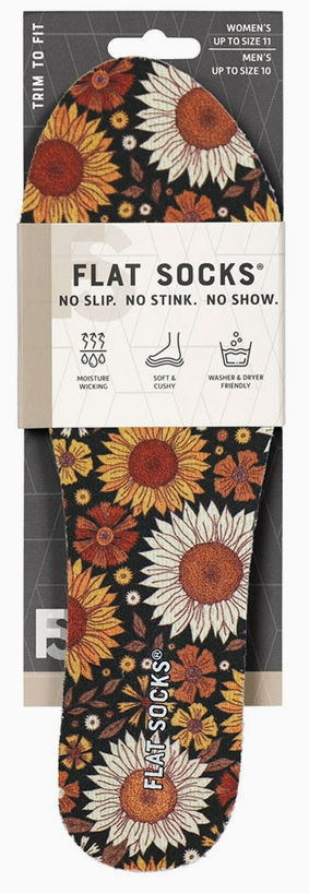 HARVEST FLOWERS FLAT SOCKS