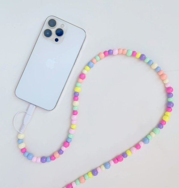 BEADED PHONE CABLE