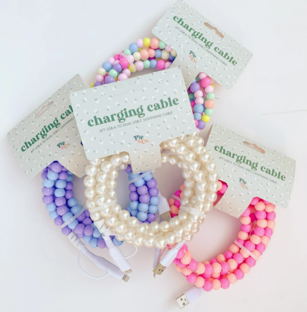 BEADED PHONE CABLE