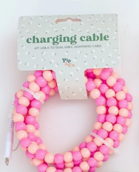 BEADED PHONE CABLE