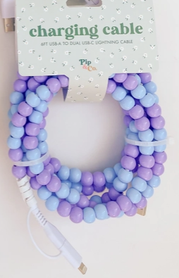 BEADED PHONE CABLE