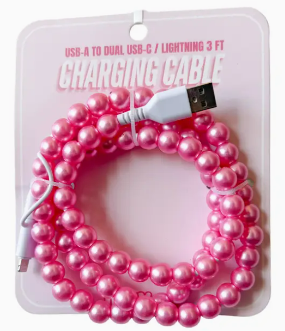 3FT BEADED PHONE CABLE