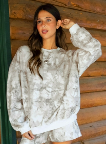 LIGHT WOODS CAMO CREWNECK