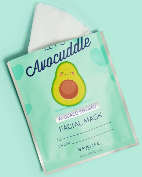 LET'S AVOCUDDLE FACE MASK