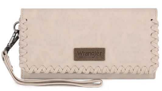 WRANGLER WHIPSTITCH WRISTLET WALLET