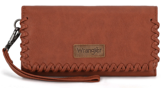 WRANGLER WHIPSTITCH WRISTLET WALLET