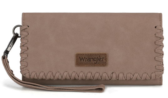 WRANGLER WHIPSTITCH WRISTLET WALLET