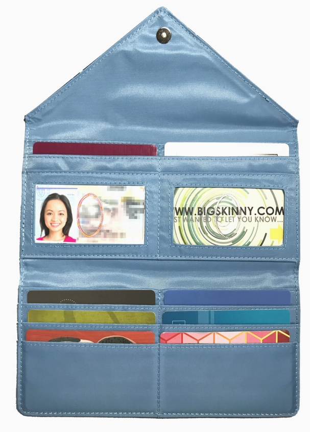 BIG SKINNY TRI-FOLD CLUTCH WALLET