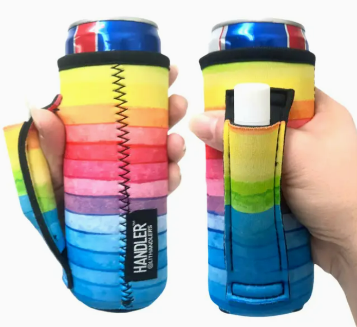 DRINK HANDLER 12OZ SKINNY CAN KOOZIE