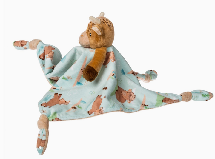 HIGHLAND COW LOVEY BLANKET