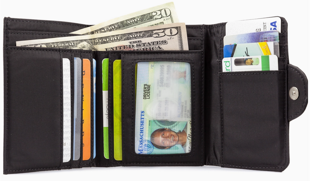 BIG SKINNY TRIXIE TRI-FOLD CLUTCH WALLET