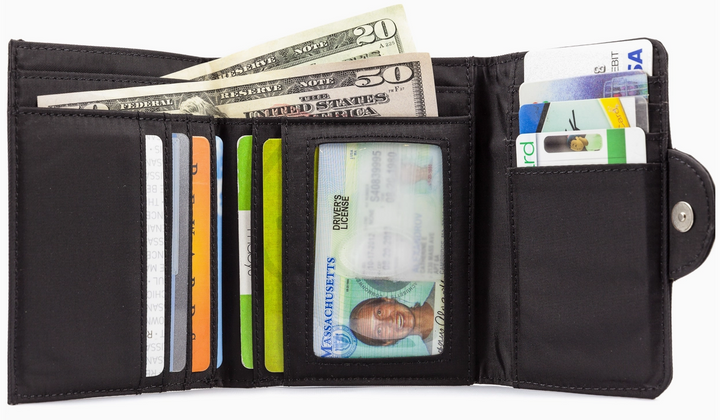 BIG SKINNY TRIXIE TRI-FOLD CLUTCH WALLET