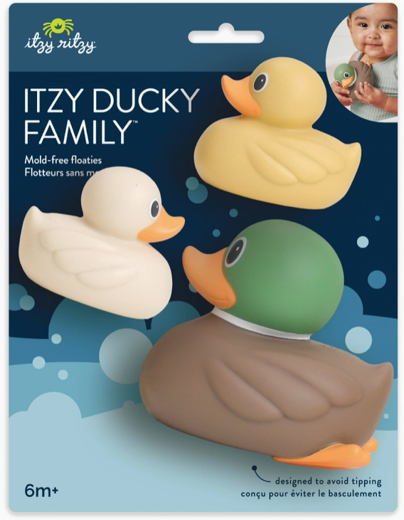 ITZY DUCKY FAMILY BATH & WATER TABLE TOYS